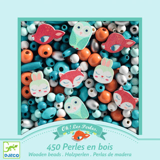 WOODEN BEADS SMALL ANIMALS