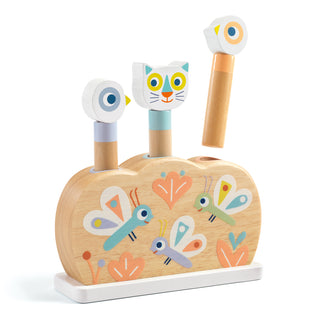 BABYPOPI WOODEN POP-UP TOY