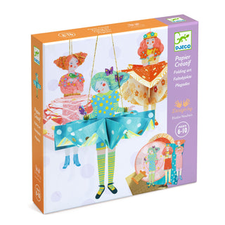 3D PAPER DRESSES PENDANTS PAPER CRAFT KIT