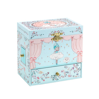 BALLERINA ON STAGE MUSICAL BOX