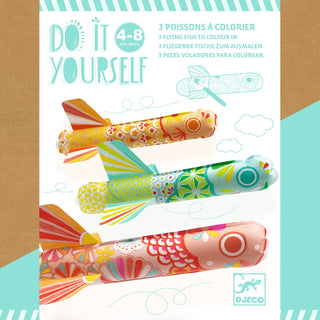 DIY CRAFTS - KOINOBORI FLYING FISH