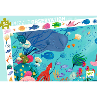 AQUATIC - 54 PCS PUZZLE OBSERVATION