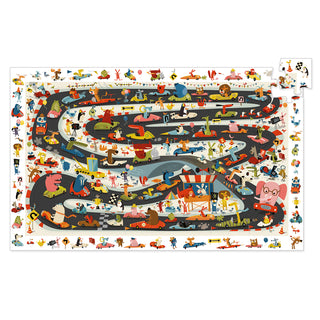 CAR RALY OBSERVATION PUZZLE 54PC