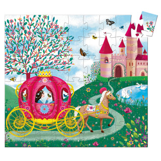 ELISE'S CARRIAGE SILHOUETTE PUZZLE 54PC