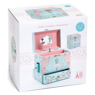 BALLERINA ON STAGE MUSICAL BOX