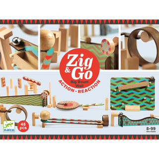 ZIG N GO BIG BOUM WALL ACTION 48PCS
