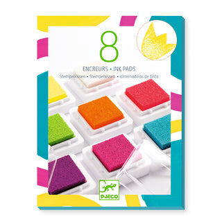 SET OF 8 INK PADS AND 1 CLEANER - POP