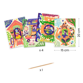 SCRATCH CARD - WACKY HOUSES