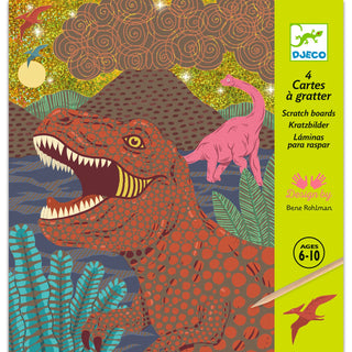 WHEN DINOSAURS REIGNED SCRATCH CARDS