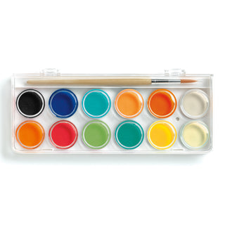 WATERCOLORS PALETTES - 12 COLORS