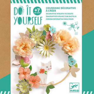 DIY DALIA WREATH