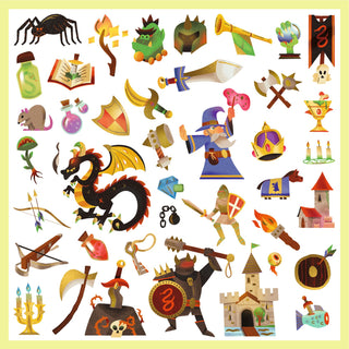 STICKERS - MEDIEVAL FANTASY