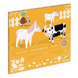 FARM DIY COLOUR ASSEMBLE PLAY
