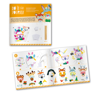 DIY ANIMAL PARTY PHOTOBOOTH PROPS