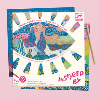 THE SOUTH INSPIRED BY SCRATCH ART KIT