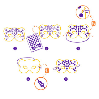 DIY JUNGLE ANIMAL MASKS