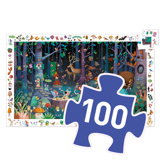 ENCHANTED FOREST OBSERVATION PUZZLE 100PC