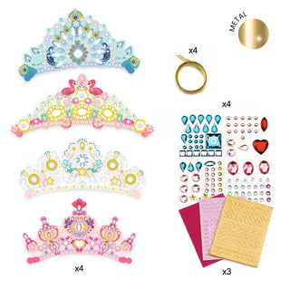 DIY PRINCESS TIARAS TO DECORATE