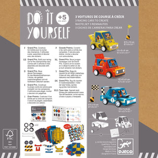 DIY GRAND PRIX RACING CARS