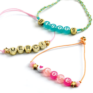 ALPHABET BEADS FRIENDSHIP BRACELET KIT