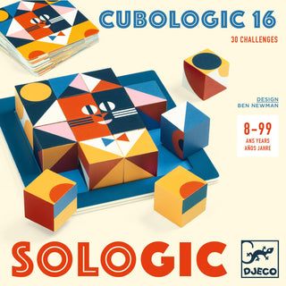 CUBOLOGIC 16 BRAIN TEASER GAME