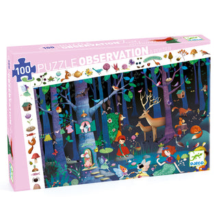 ENCHANTED FOREST OBSERVATION PUZZLE 100PC