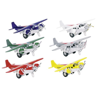 DIE-CAST PULL BACK PROPELLER SEA PLANE