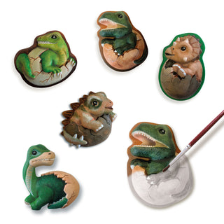 CASTING & PAINTING DINO EGGS