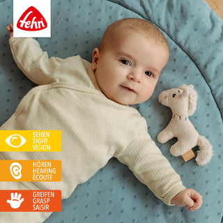 MINI RATTLE HORSE FEHNNATUR