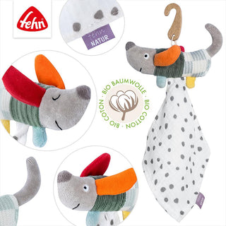MINI COMFORTER DOG FEHNNATUR