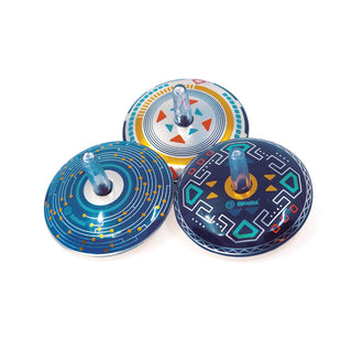 MINI RETRO SPINNING TIN TOP - HITECH