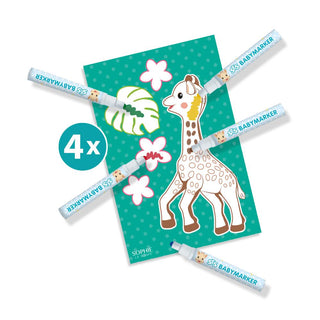 SOPHIE LA GIRAFE - COLOURING AND PAINTING