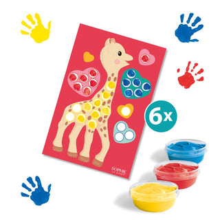 SOPHIE LA GIRAFE - COLOURING AND PAINTING