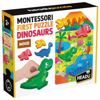 FIRST PUZZLE DINOSAURS MONTESSORI