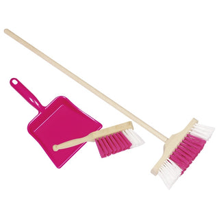 DUSTPAN BRUSH & BROOM