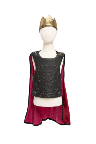 LEGENDARY KNIGHT CAPE, CHEST PLATE AND CROWN