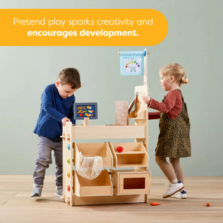 CREATIVE PLAY - 3-IN-1 (KITCHEN, TOY SHOP & WORKSHOP)
