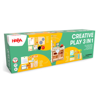 CREATIVE PLAY - 3-IN-1 (KITCHEN, TOY SHOP & WORKSHOP)