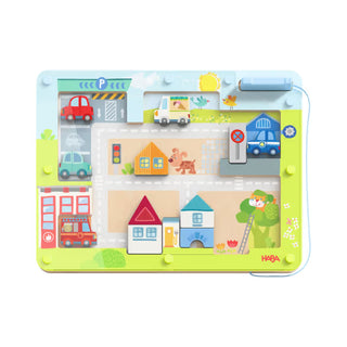 MAGNETIC GAME - WOODEN CITY