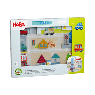MAGNETIC GAME - WOODEN CITY