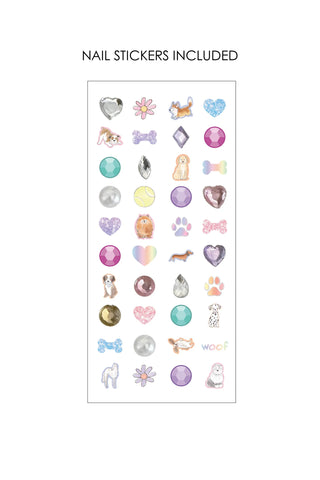 NAIL POLISH AND NAIL STICKER SET