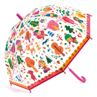 BUBBLE & COLOUR CHANGING UMBRELLA - ADULTS & KIDS
