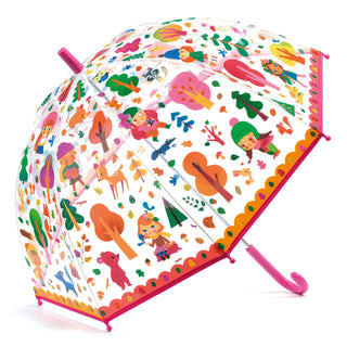 BUBBLE & COLOUR CHANGING UMBRELLA - ADULTS & KIDS
