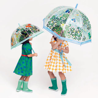 BUBBLE & COLOUR CHANGING UMBRELLA - ADULTS & KIDS