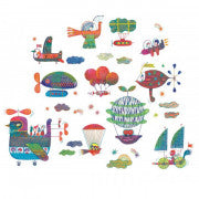 WINDOW STICKERS - SKY TRAFFIC