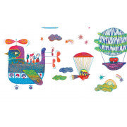 WINDOW STICKERS - SKY TRAFFIC