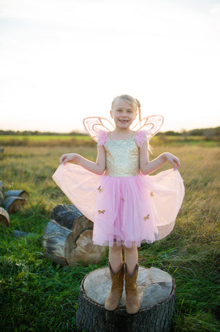 SEQUINS BUTTERFLY DRESS & WINGS