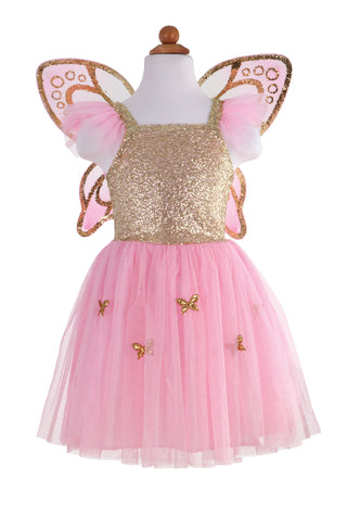 SEQUINS BUTTERFLY DRESS & WINGS