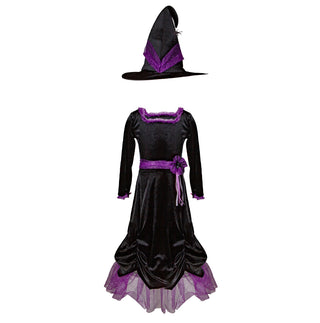 Vera the Velvet Witch Dress w/ Hat