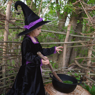Vera the Velvet Witch Dress w/ Hat